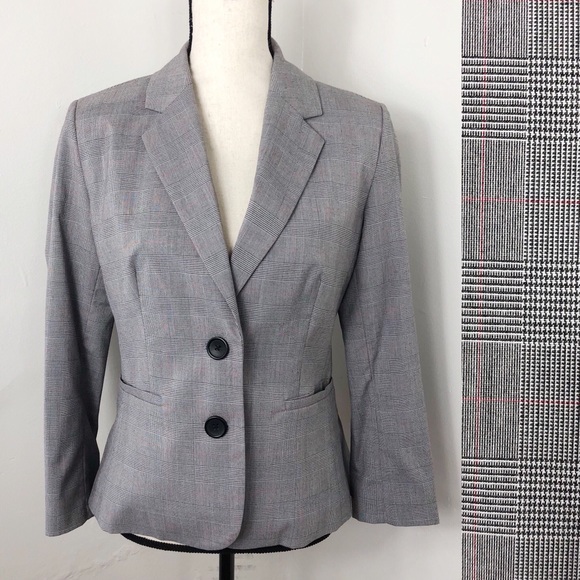 Banana Republic Factory Jackets & Blazers - NEW $150 Banana Republic Houndstooth Plaid Blazer